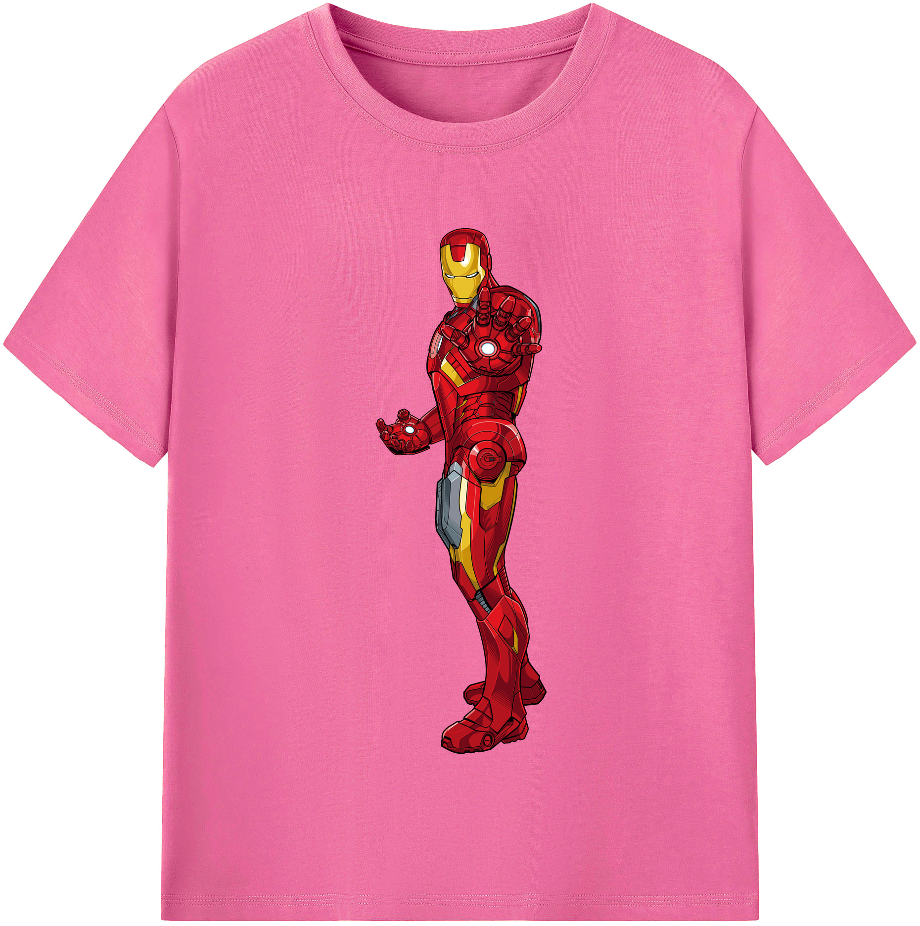 （画像用） アベンジャーズ The Avengers レディースカジュアルプリントTシャツ（綿100％）